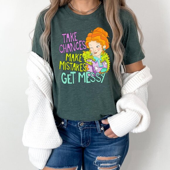 Take Chances Make Mistakes Get Messy Shirt, Miss Frizzle Shirt, Magic School Bus - Picture 2 of 5